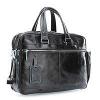 Чоловіча сумка Piquadro BL SQUARE Black з відділ. д/ноутбука 15