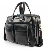 Чоловіча сумка Piquadro BL SQUARE Black з відділ. д/ноутбука 15