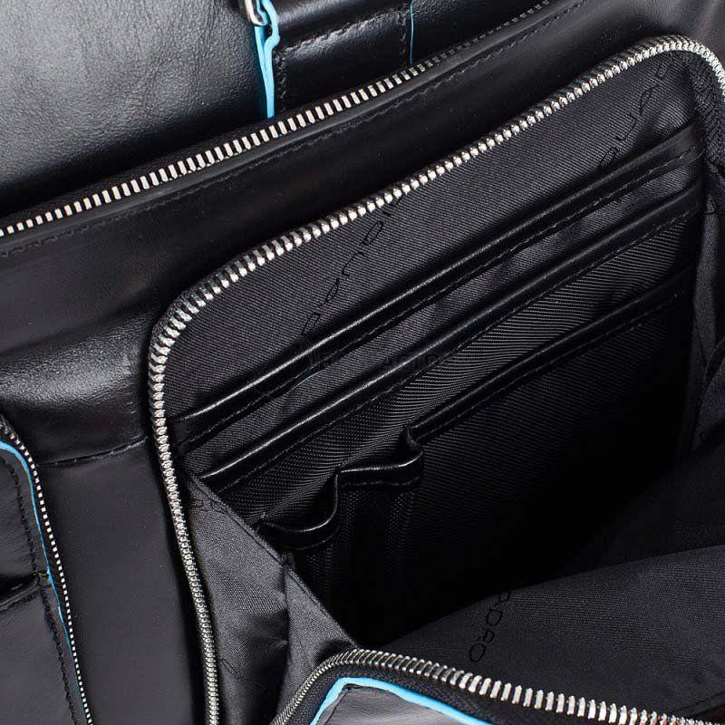 Чоловіча сумка Piquadro BL SQUARE Black з відділ. д/ноутбука 15