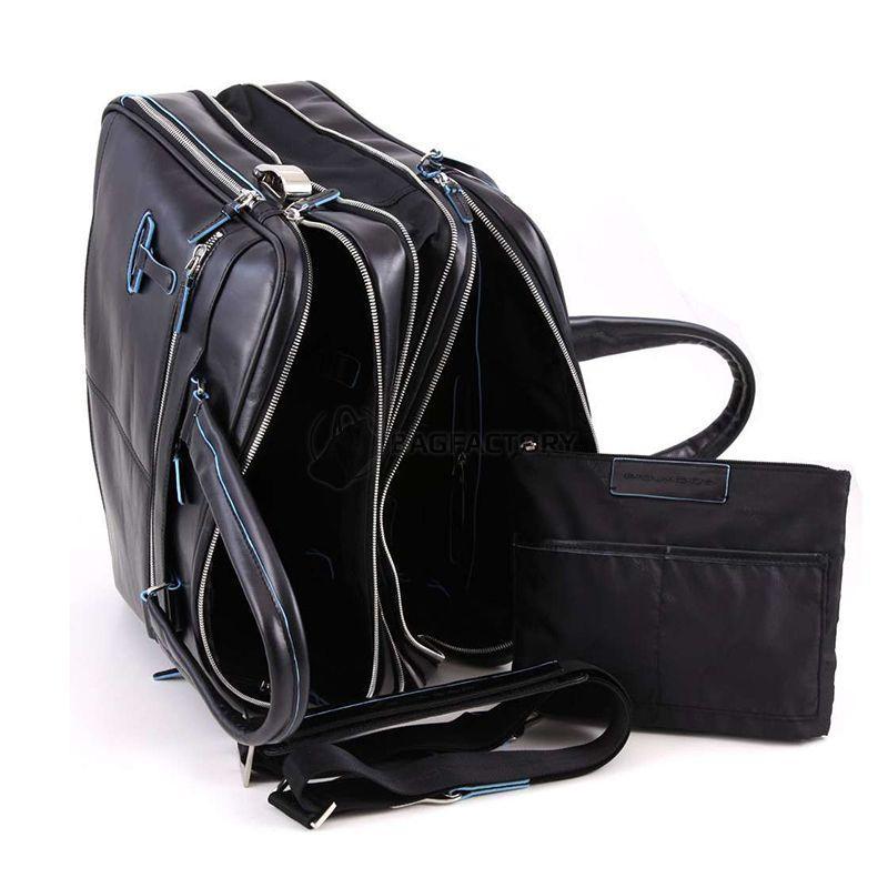 Чоловіча сумка Piquadro BL SQUARE Black з відділ. д/ноутбука 15
