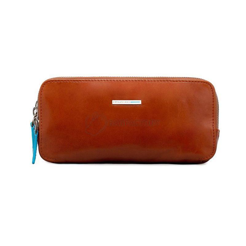 Барсетка Piquadro BL SQUARE Orange на 3 відділ. з блискавкою на ремені (AC2141B2_AR)