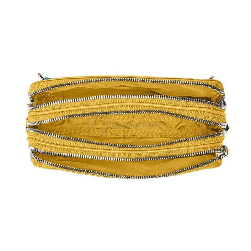 Барсетка Piquadro BL SQUARE Orange на 3 відділ. з блискавкою на ремені (AC2141B2_AR)