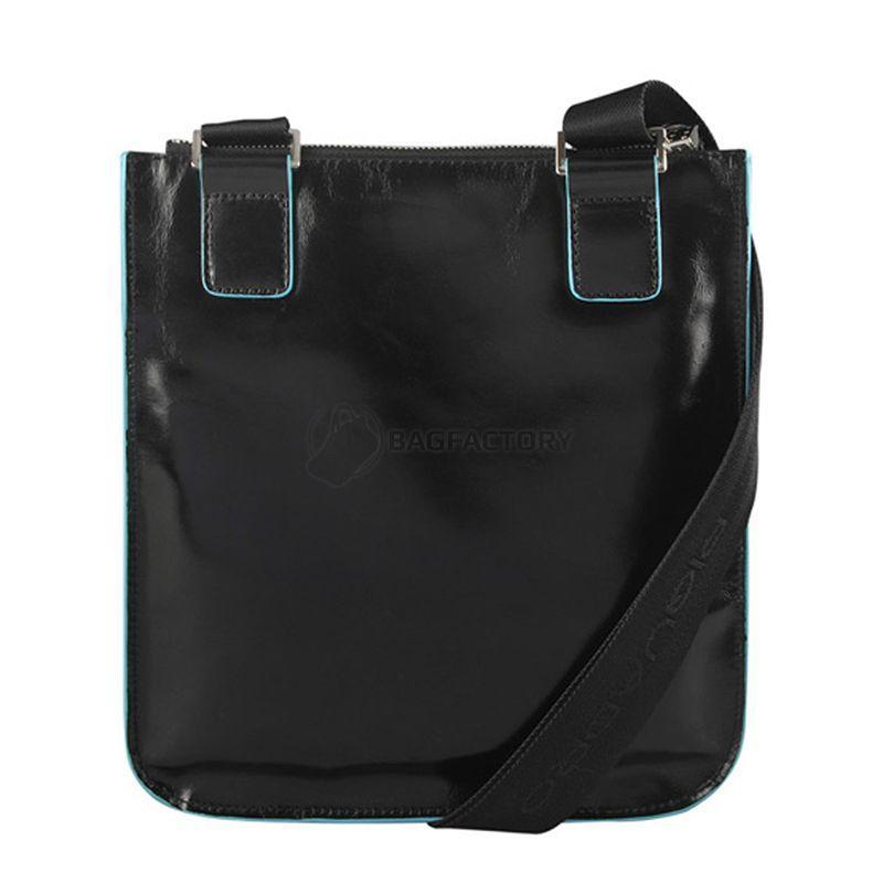 Чоловіча сумка Piquadro BL SQUARE Black з 1 відділ. на ремені (CA1358B2_N)