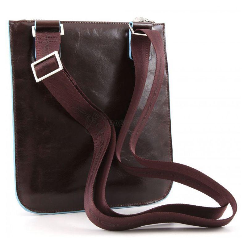 Чоловіча сумка Piquadro BL SQUARE Cognac з 1 відділ. на ремені (CA1358B2_MO)