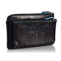 Клатч Piquadro BL SQUARE Black на блискавці з 3 відділ. (AC2925B2_N)