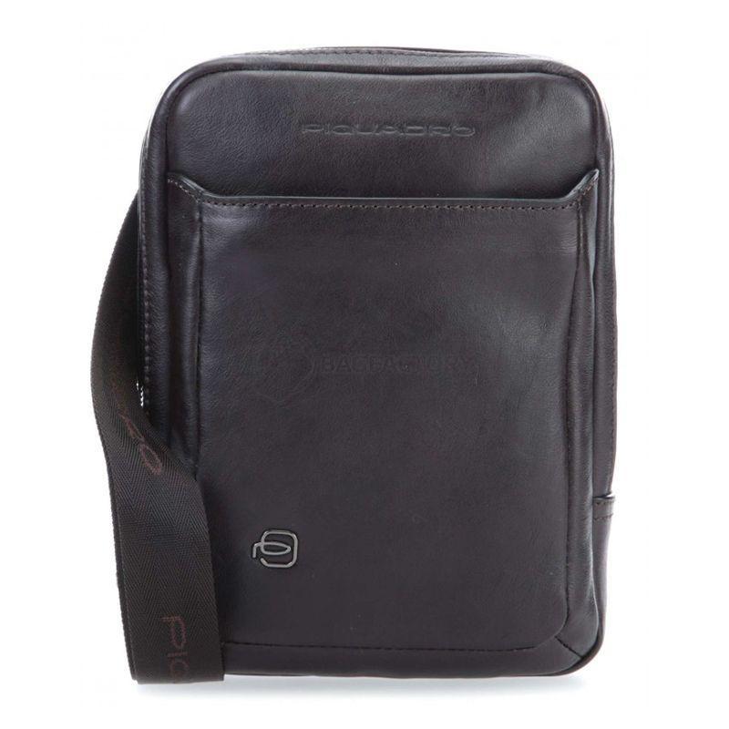 Чоловіча сумка Piquadro BK SQUARE D.Brown з відділ. для iPad mini на ремені (CA3084B3_TM)