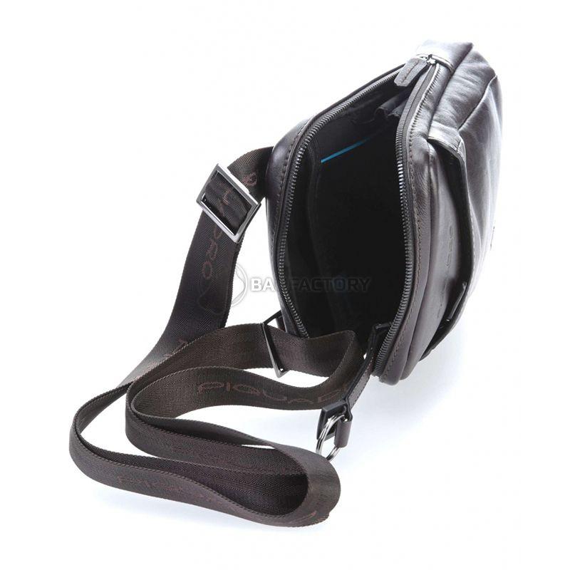 Чоловіча сумка Piquadro BK SQUARE D.Brown з відділ. для iPad mini на ремені (CA3084B3_TM)