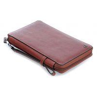 Тревеллер Piquadro BK SQUARE Tobacco на блискавці з відділ. для кред.карт + клатч (PP3246B3_CU)