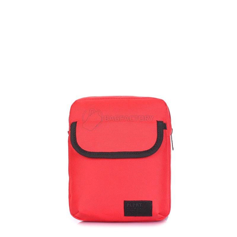 Чоловіча сумка на плече POOLPARTY (extreme - oxford - red)