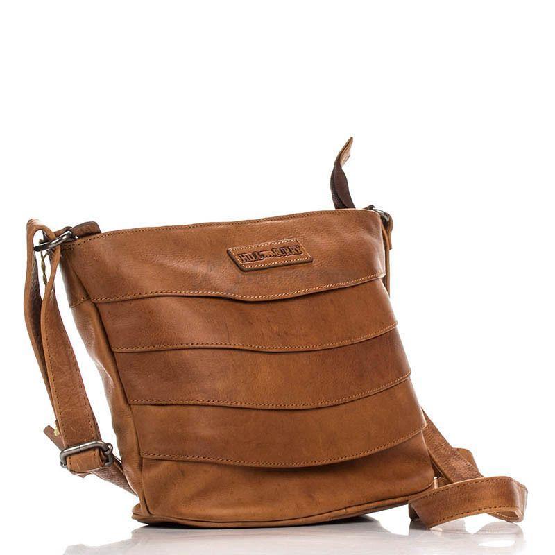 Жіноча шкіряна сумка HILL BURRY Коричневий (3049_brown)