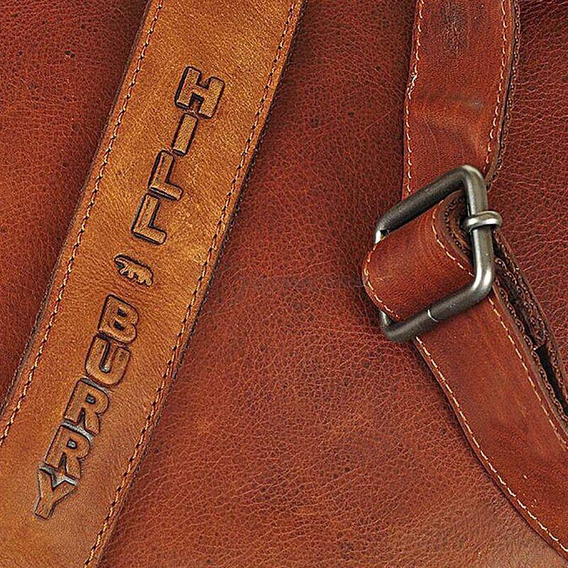 Чоловіча шкіряна сумка HILL BURRY Коричневий (3075_brown)