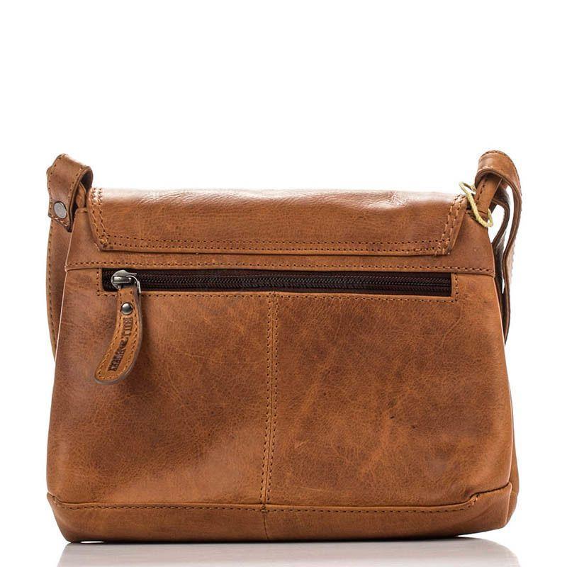 Жіноча шкіряна сумка HILL BURRY Коричневий (3182_brown)