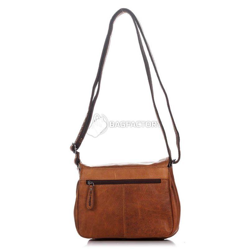 Чоловіча шкіряна сумка HILL BURRY Коричневий (3201_brown)