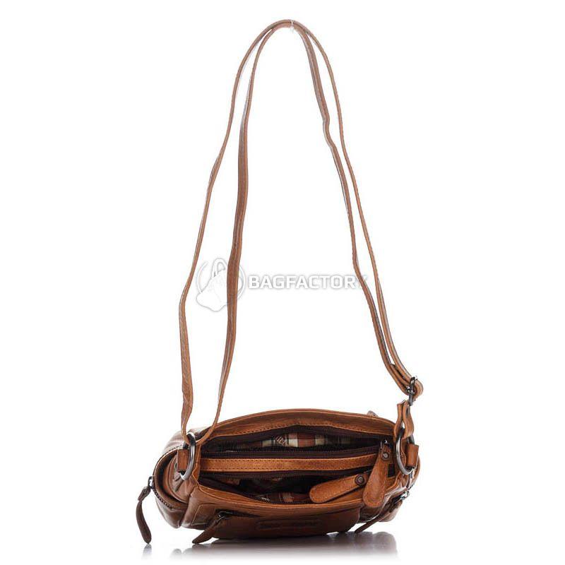 Чоловіча шкіряна сумка HILL BURRY Коричневий (3345_brown)