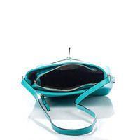 Жіноча шкіряна сумка Amelie Pelletteria Бірюзовий (8619_biruza)