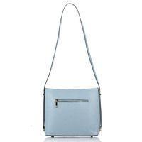 Жіноча шкіряна сумка Amelie Pelletteria Блакитний (8619_sky)