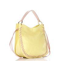 Жіноча шкіряна сумка Amelie Pelletteria Жовтий (8701_yellow)