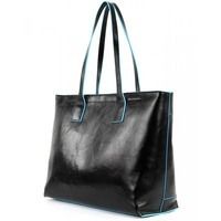 Жіноча сумка Piquadro BL SQUARE Black з відділ. д/ноутбука 15