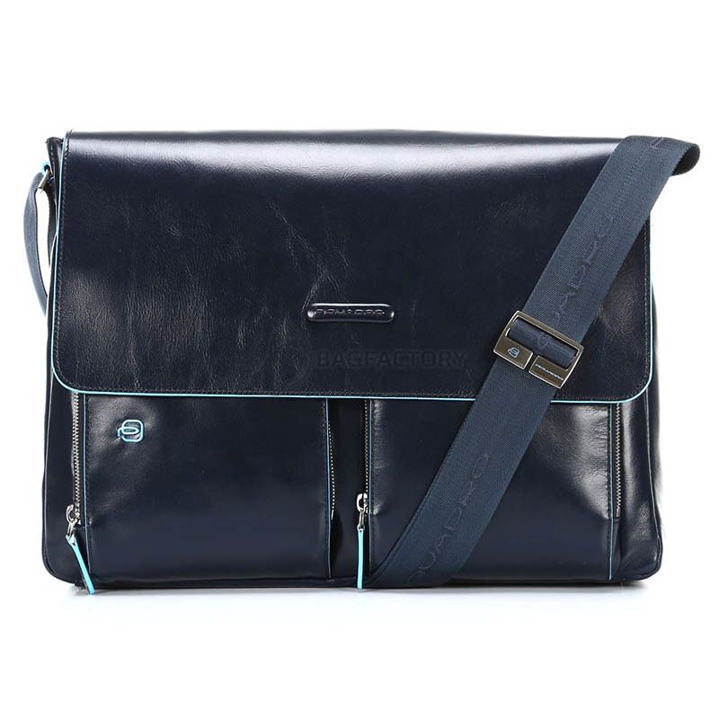 Чоловіча сумка Piquadro BL SQUARE N.Blue з відділ. д/ноутбука 15