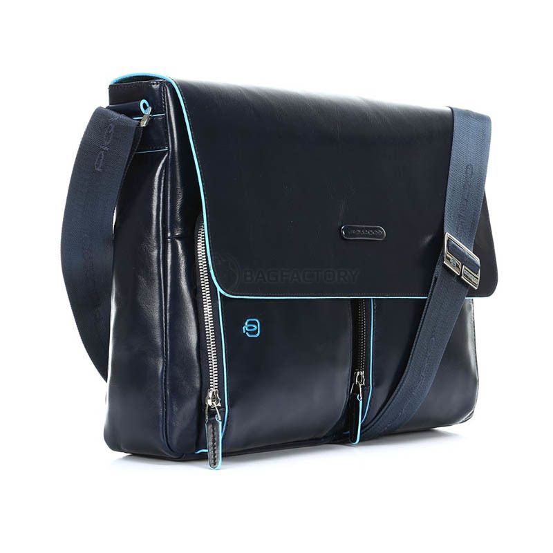 Чоловіча сумка Piquadro BL SQUARE N.Blue з відділ. д/ноутбука 15