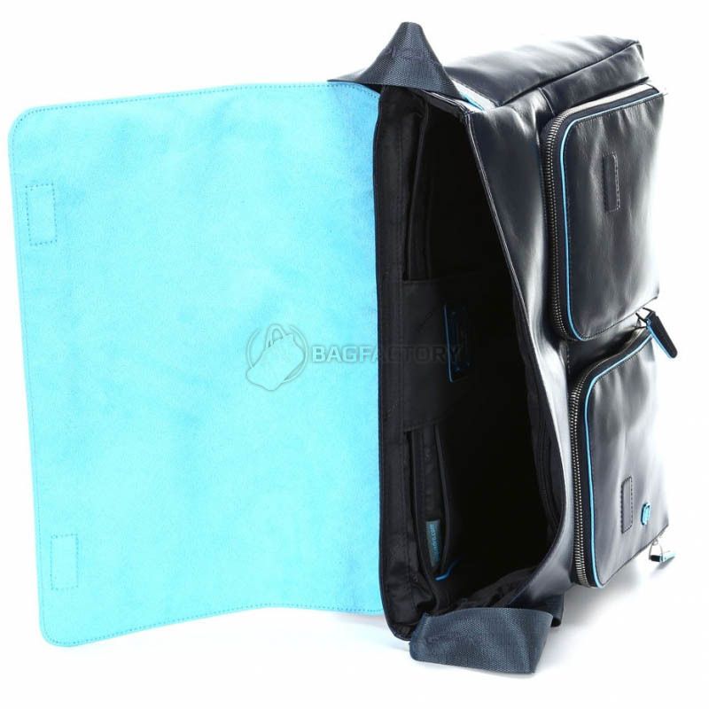 Чоловіча сумка Piquadro BL SQUARE N.Blue з відділ. д/ноутбука 15