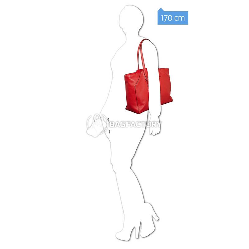 Жіноча сумка Piquadro MUSE Red з відділ. д/ноутбука 14