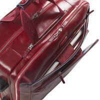 Валіза Piquadro BL SQUARE Red на 2-х колесах+портплед з чохлом д/ноутбука 15.6