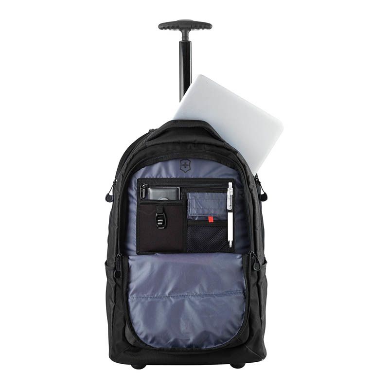 Рюкзак на колесах Victorinox Travel VX SPORT Wheeled Cadet/Black з відділ. д/ноут16