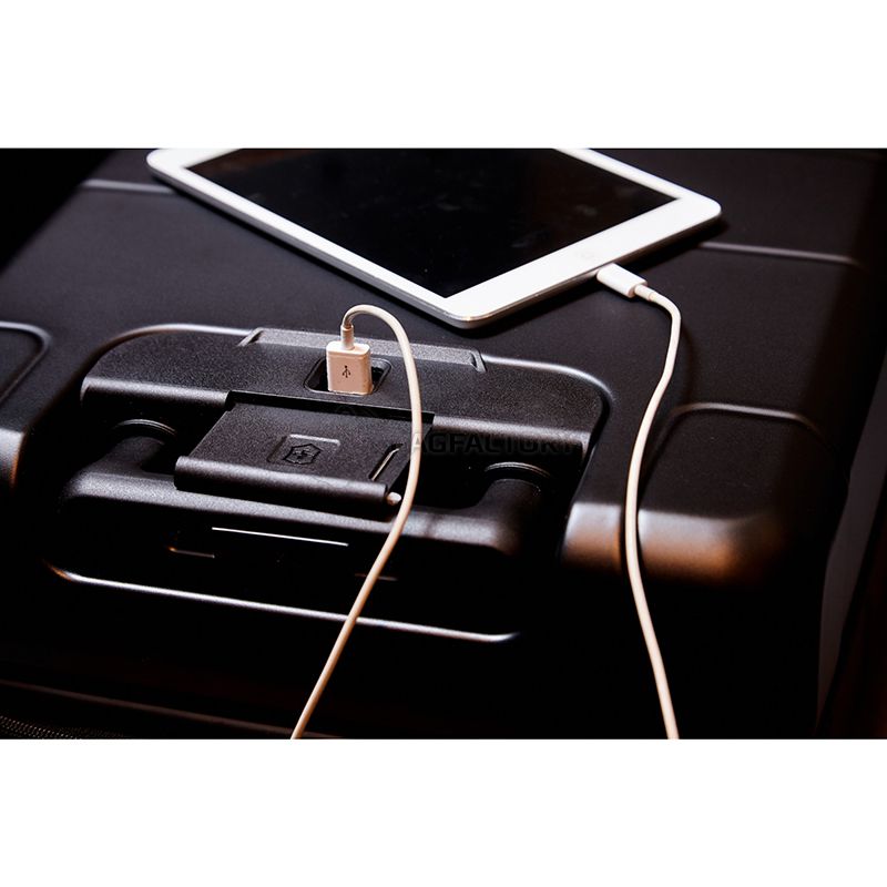 Валіза на 4 колесах Victorinox Travel LEXICON Titanium S з USB 34л (Vt602104)