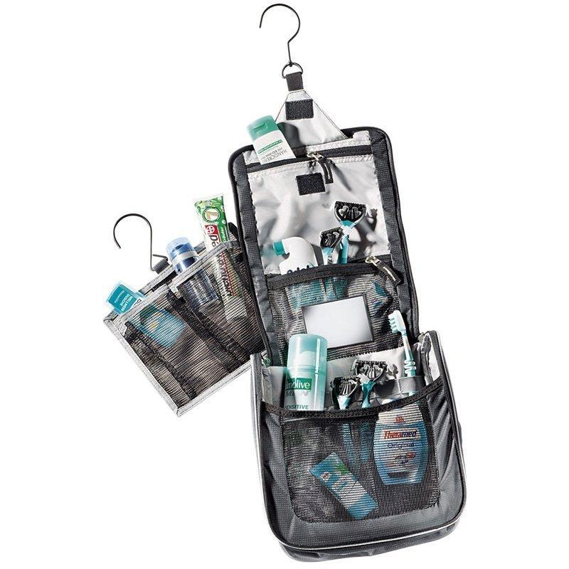 Косметичка Deuter Wash Center II Black - titan (394647490)