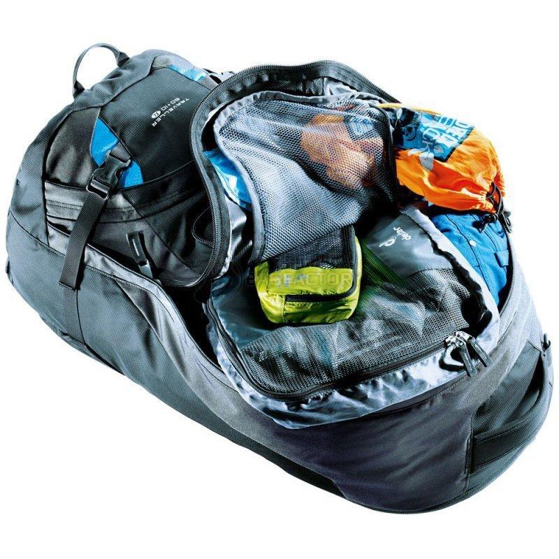 Туристичний рюкзак Deuter Traveller 70 + 10 Black - silver (35101157400)