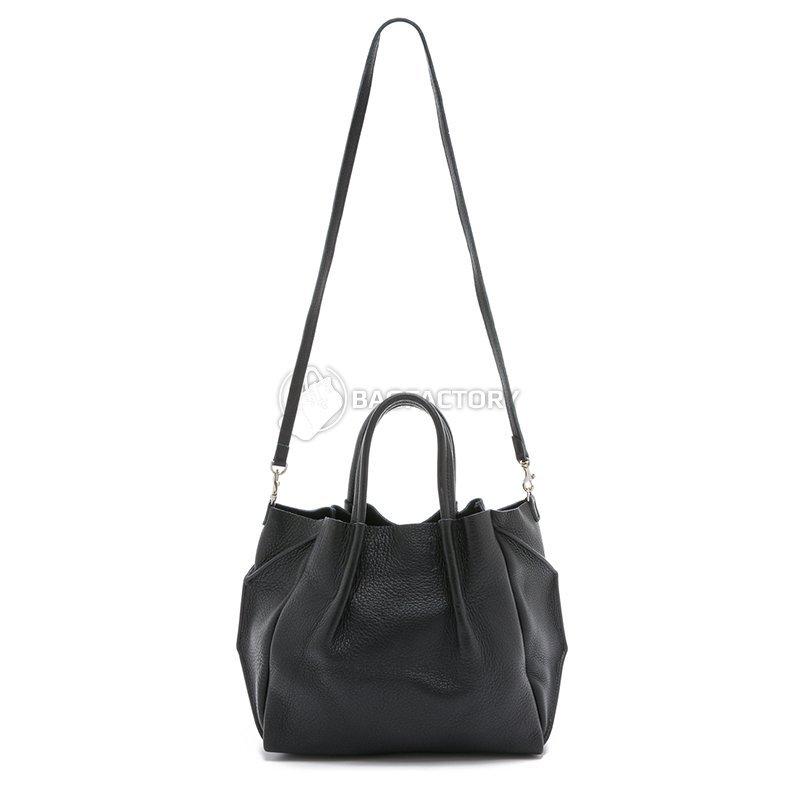 Жіноча шкіряна сумка POOLPARTY Soho Remix (soho - rmx - black)