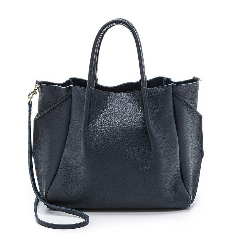 Жіноча шкіряна сумка POOLPARTY Soho Remix (soho - rmx - darkblue)