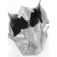 Жіноча шкіряна сумка POOLPARTY Soho Remix (soho - rmx - silver)