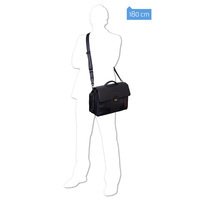 Портфель Piquadro BRIEF Black з отд. д/ноут.15.6