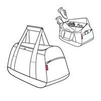 Дорожня сумка Reisenthel Activitybag Dark Blue 35л (MX 4059)