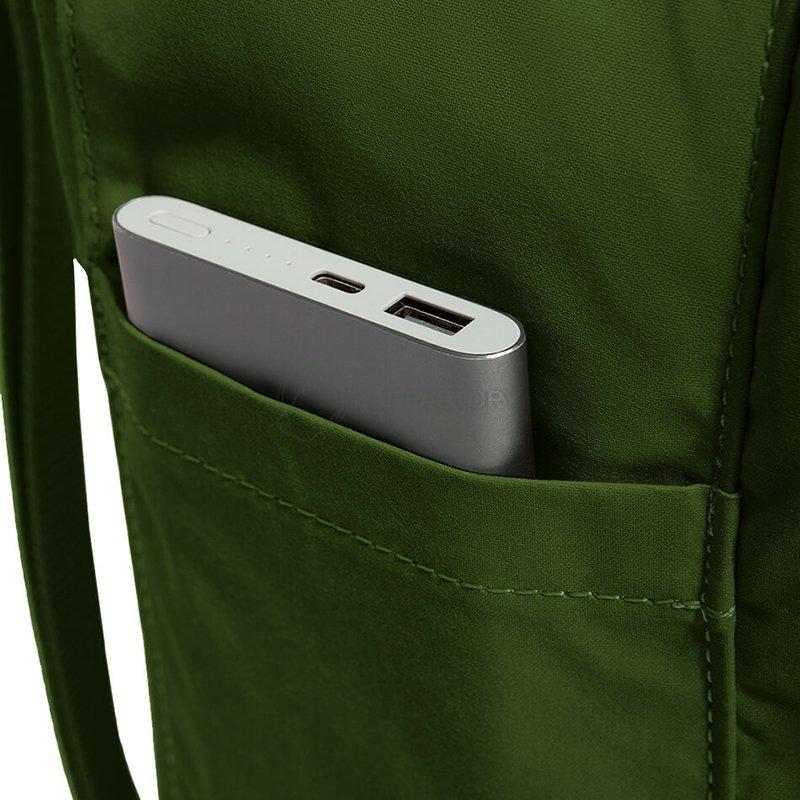 Міський рюкзак Fjallraven Kanken Leaf Green 16л (23510.615)