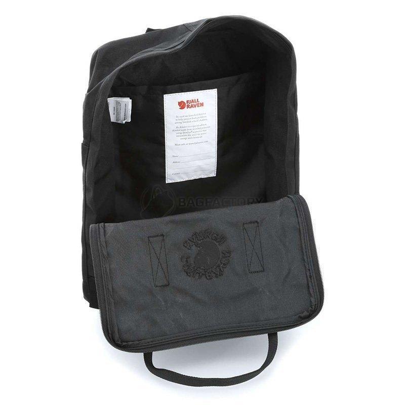 Міський рюкзак Fjallraven Re - Kanken Black 16л (23548.550)