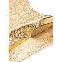 Жіноча шкіряна сумка POOLPARTY Tote Золотистий (leather - tote - gold)
