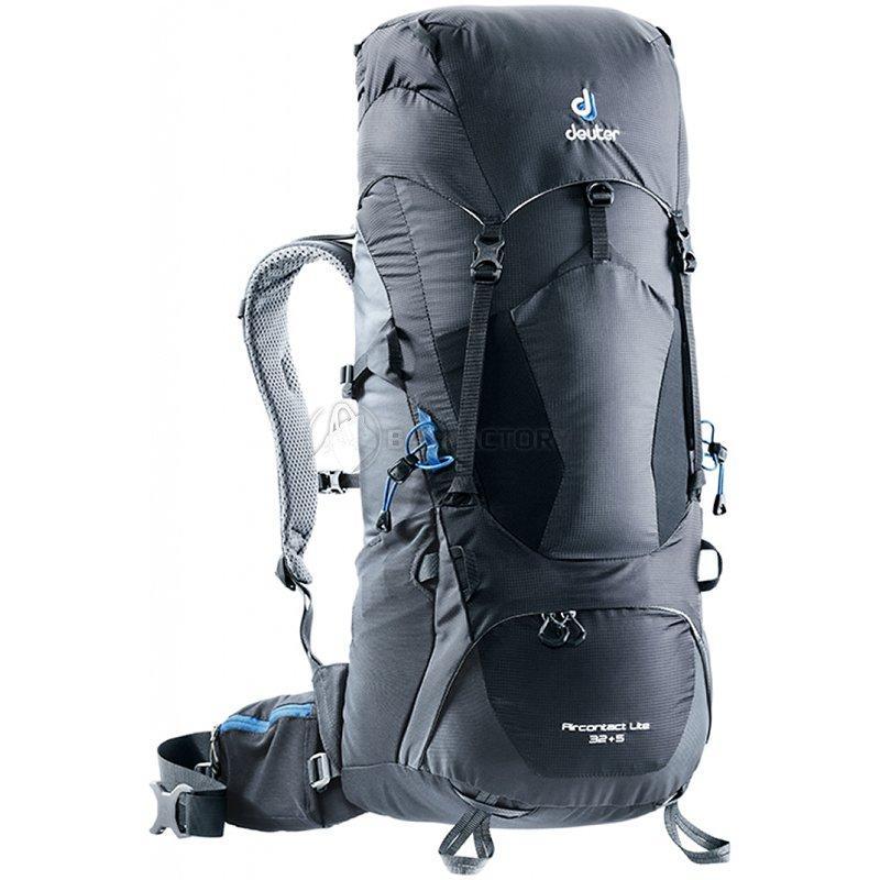 Туристичний рюкзак Deuter Aircontact Lite 32+5 Black - Graphite (43401187403)