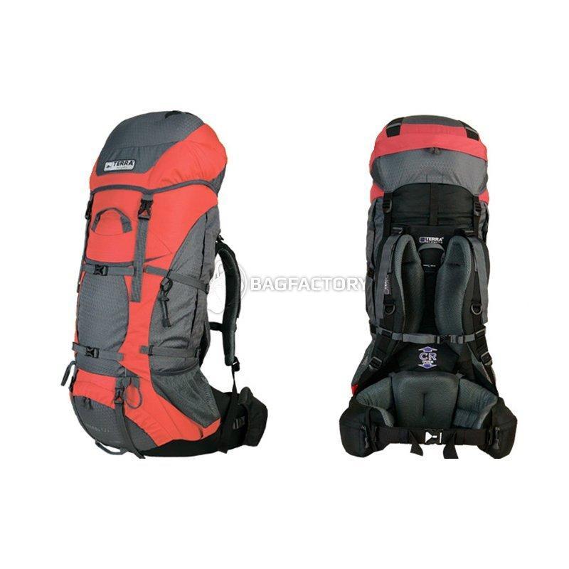 Туристичний рюкзак Terra Incognita Titan 80л Помаранчевий/Сірий (4823081503613)