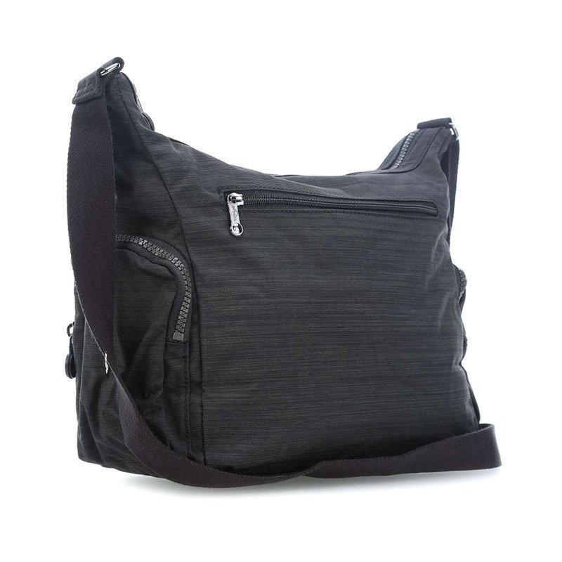 Жіноча наплічна сумка Kipling GABBIE True Dazz Black 12л (K22621_G33)