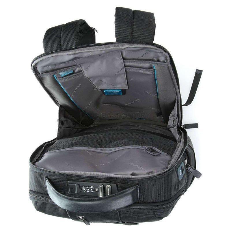 Міський рюкзак Piquadro BAGMOTIC Black ноут15.6