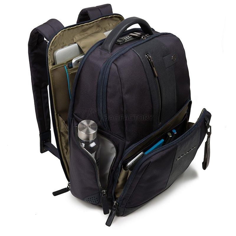 Міський рюкзак Piquadro BAGMOTIC Black ноут15.6