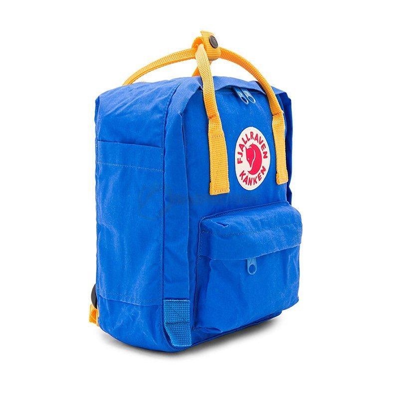 Міський рюкзак Fjallraven Kanken Mini Un Blue - Warm Yellow 7л (23561.525-141)