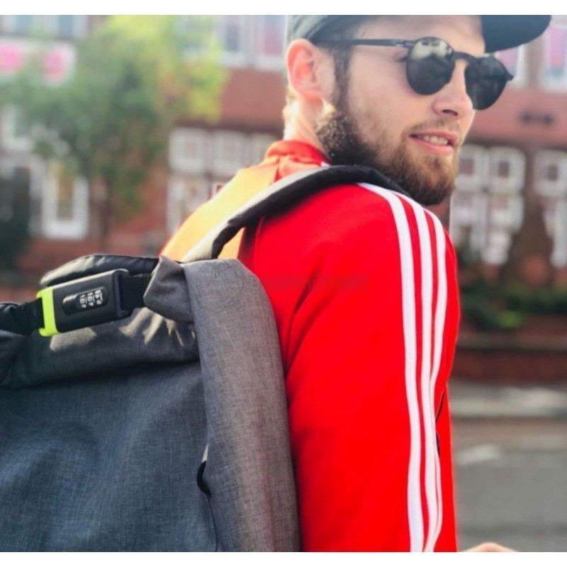 Міський рюкзак XD Design Bobby Urban Lite backpack Анти-злодій Grey 22/27л (P705.502)