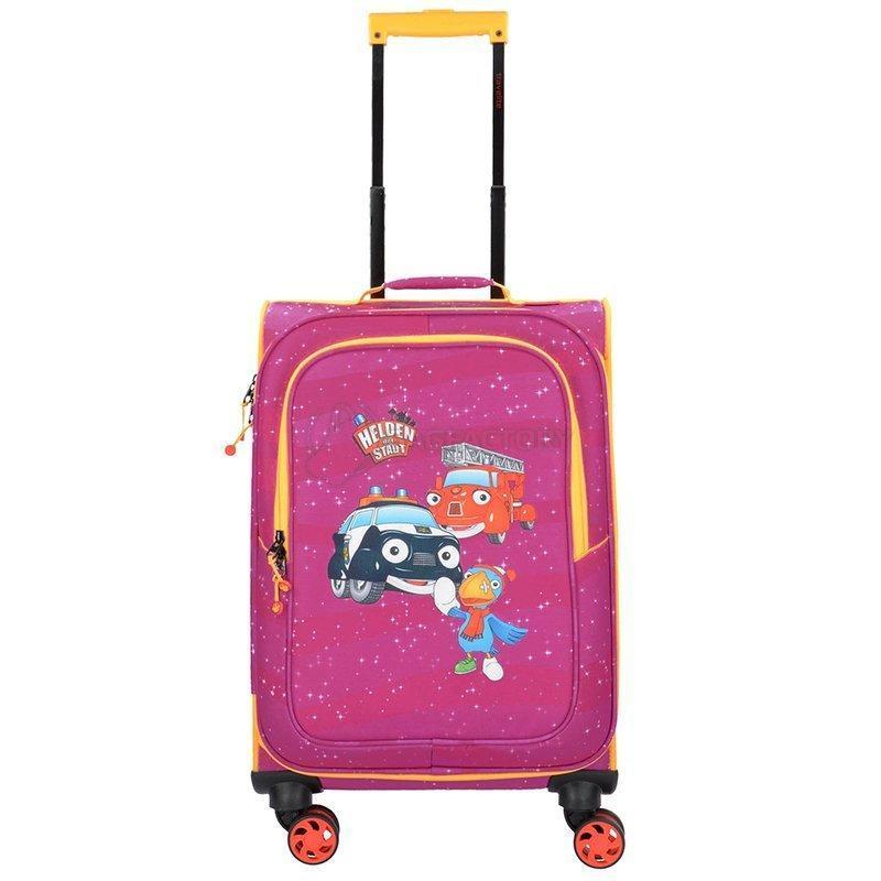 Валіза дитяча на 4 колесах Travelite HEROES OF THE CITY Pink S 34л (TL081688 - 17)