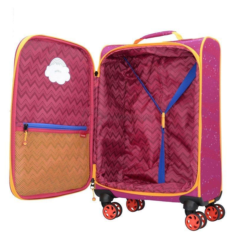 Валіза дитяча на 4 колесах Travelite HEROES OF THE CITY Pink S 34л (TL081688 - 17)