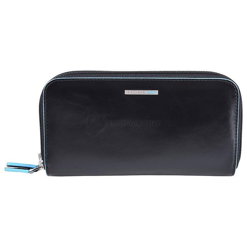 Портмоне Piquadro BL SQUARE Black жіноче з відділ. д/iPhone 6 на блискавці (PD3413B2_N)