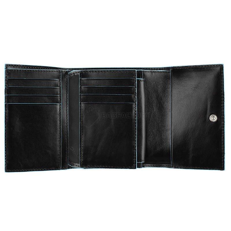 Портмоне Piquadro BL SQUARE Black з відділ. для 12 кред.карт з RFID захистом (PD4145B2R_N)